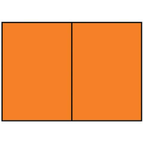 Briefkarte Paperado A6 HD PL orange RÖSSLER 16407021 105x148mm gerippt