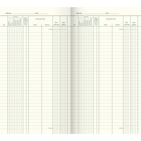 Portobuch 3/4 A4 24BL K+E 86-10500 Karton