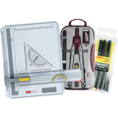 Zeichenplattenset A4 3tlg. ARISTO VD87120 Set A4 I