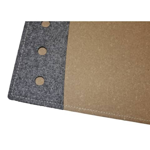 Schreibunterlage Recyclingleder/Filz bra DONAU 2100003-02 40x60cm