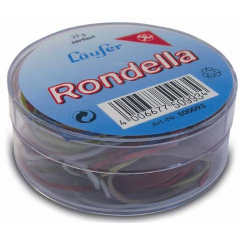 Gummiringe 40mm 25g rot LÄUFER 69217 500643 50343