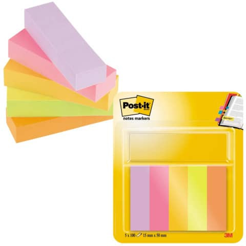 Index Marker Papier TFEN 5x50BL POST-IT 670-5-TFEN 15x50mm