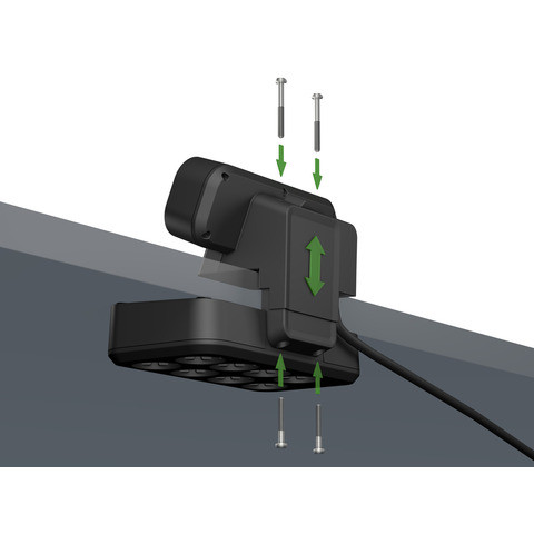 Steckdosenleisten+Schalter 10-fach/USB BRENNENSTUHL 1153580200 Estilo Duplex