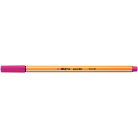 Feinliner point 88® EF 0,4mm rosarot STABILO 88/56