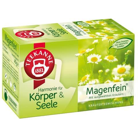 Kräutertee Harmonie f.Körper&Seele 20x2g TEEKANNE 4912 Magenfein