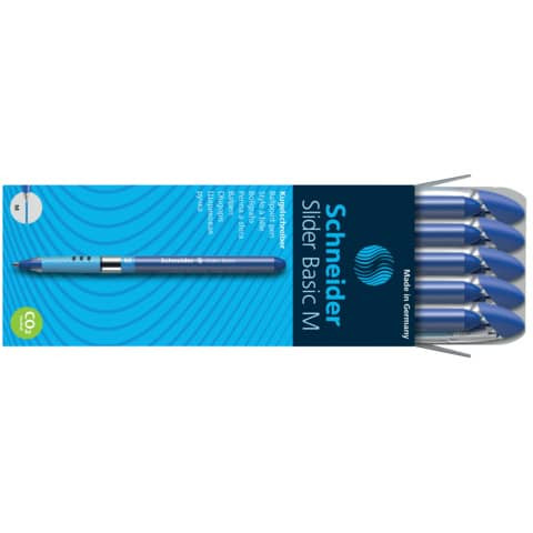 Kugelschreiber Slider blau SCHNEIDER 151103 0,5mm