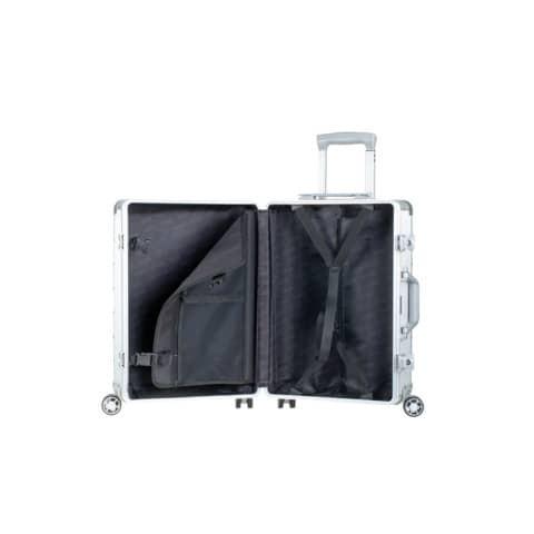 Reisetrolley Orbit Aluminium matt silber ALUMAXX 45170 40x55x20cm