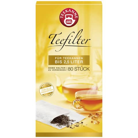 Teefilter bis 2.5L 80ST TEEKANNE 5758