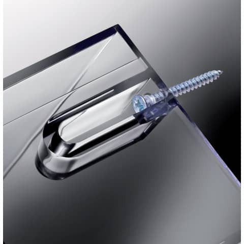 Prospekthalter DIN lang trans SIGEL LH117 Wand Acryl