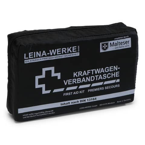Verbandtasche KFZ schwarz LEINA-WERKE 11002