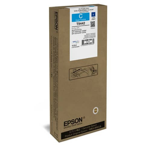 Inkjetpatrone T9442 cyan EPSON C13T944240