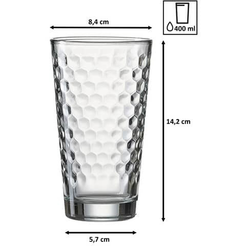 Longdrinkglas Favo klar 6ST 400ml RITZENHOFF&BREKER 319323