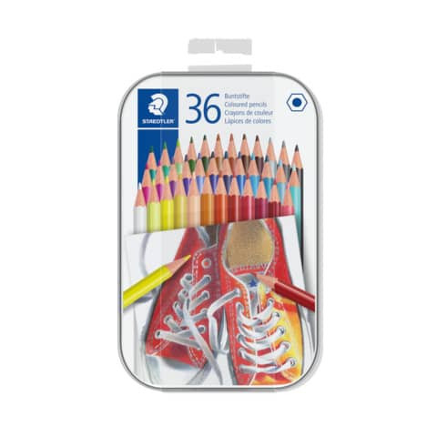 Farbstifte 36ST sortiert STAEDTLER 175 M36