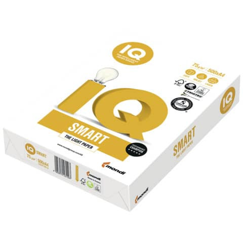 IQ smart - A4, 75 g/qm, weiß, 500 Blatt