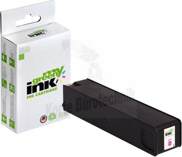 my green ink Tintenpatrone magenta (136696) ersetzt L0R14A, 981Y