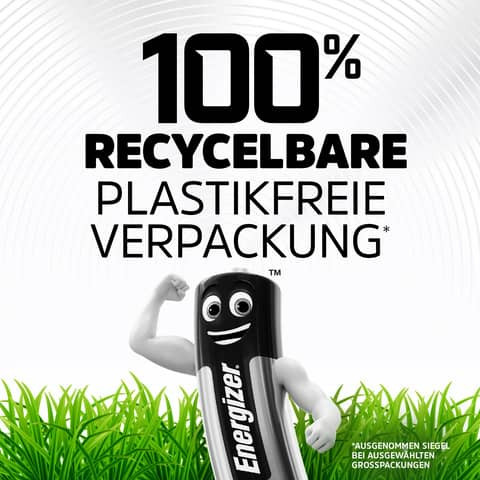 Batterie Mignon AA 24 Stück weiß/gelb ENERGIZER E303271600 Alkaline Power