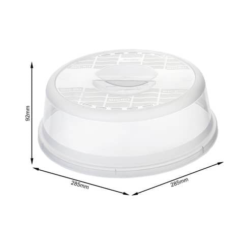 Mikrowellenabdeckhaube transparent ROTHO 1511150002 28.5cm D.