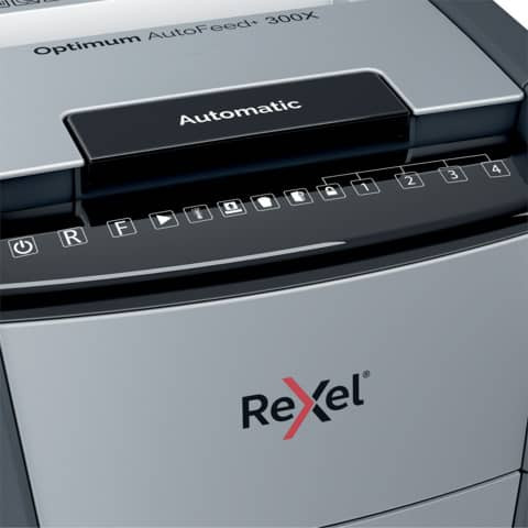 Aktenvernichter AutoFeed+ P-4 schwarz REXEL 2020300XEU Part.