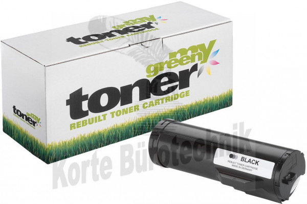 my green toner Toner-Kit schwarz HC plus (231131) ersetzt 106R03584