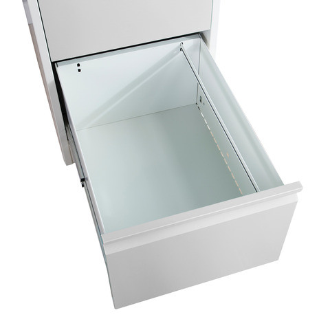 Hängeregistraturenschrank 4Laden grau/gr PHOENIX FC1004GGK Stahl einbahnig