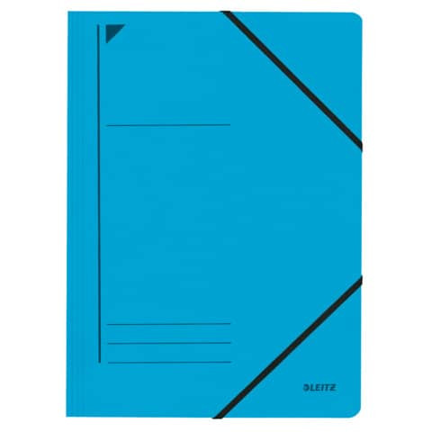 3980 Eckspanner - A4, 250 Blatt, Pendarec-Karton (RC), blau