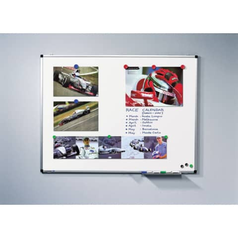 Schreibtafel weiß 200x120 cm LEGAMASTER 7-102075 Premium
