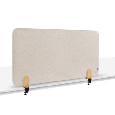 Trennwand Elements akustik beige LEGAMASTER 7-209821 60x120cm m. Klemme