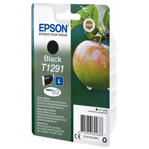 Inkjetpatrone T1291 schwarz EPSON C13T12914012 11,2ml