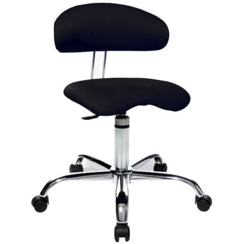 Drehhocker Sitness 40 schwarz TOPSTAR ST290 W50 für TB