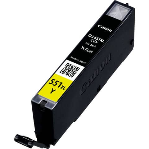 Inkjetpatrone CLI-551Y XL yellow CANON 6446B001
