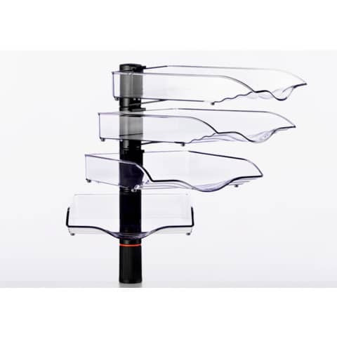 Briefkorb 4er-Set anthrazit NOVUS 720+4005+000