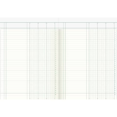 Spaltenbuch A4 40Bl 3Spalten K+E 8611031 Kart.Kopf7103K40KL