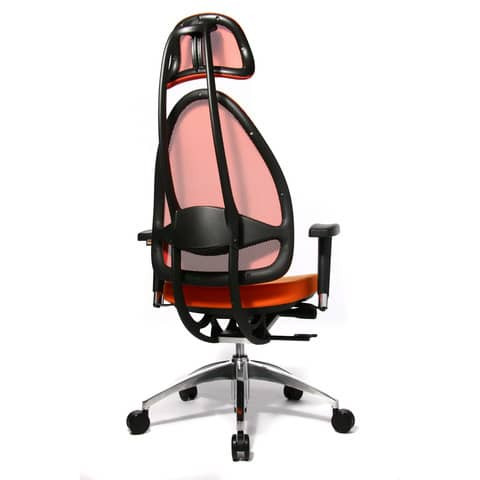 Drehstuhl m.AL orange TOPSTAR J190TT34H w.Rll.