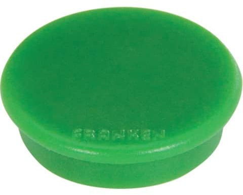 Magnet rund, 32 mm, 800 g, 10 Stück, grün