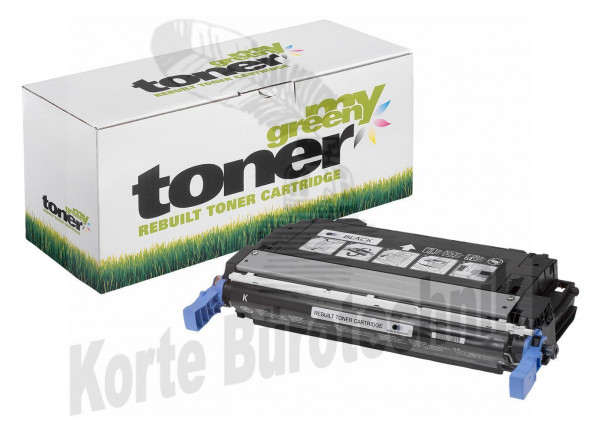 my green toner Toner-Kartusche schwarz (131370) ersetzt 643A