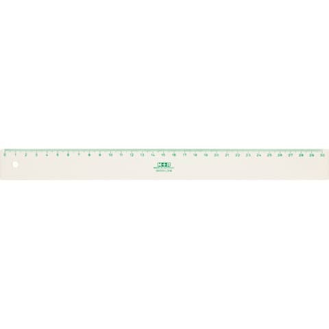 Lineal schmal 30cm sort. M+R 711300810 Green Line
