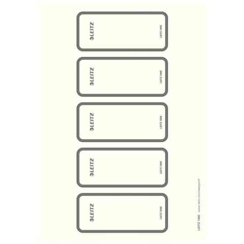 Ordnerrückenschild 50ST grau LEITZ 1692-00-85 breit