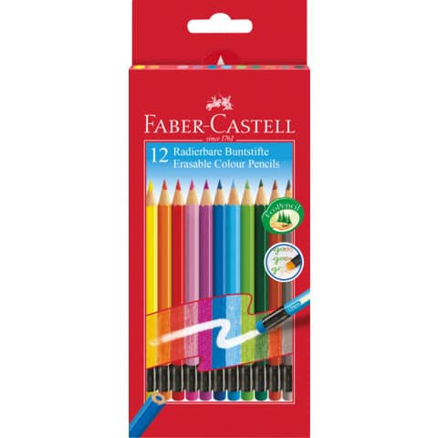 Farbstiftetui 12ST FABER CASTELL 116612 Kartonetui