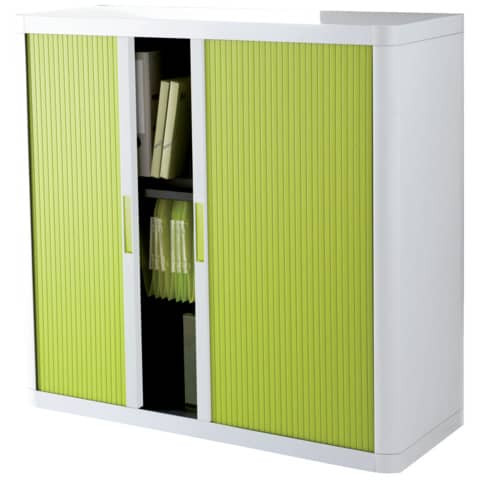 Rollladenschrank 1m weiß/grün PAPERFLOW E1CT0005300042