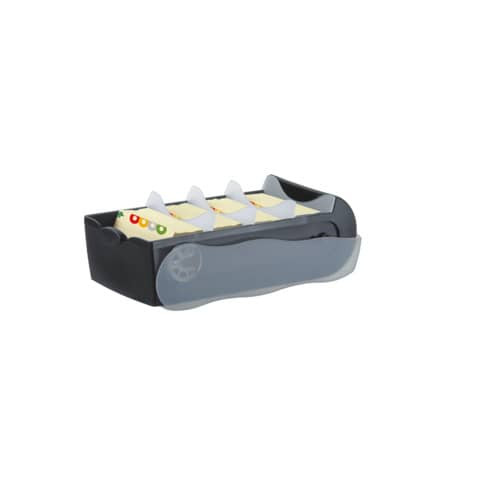 Lernkartei Croco A8 transluzent-schwarz HAN 998 633 für 500 Karten