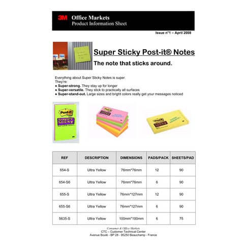 Haftnotizblock Würfel narz.gel POST-IT 2028-S 76x76mm 350Bl