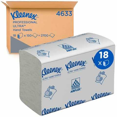 Falthandtuch 24,1x19,1cm weiß KLEENEX 4633