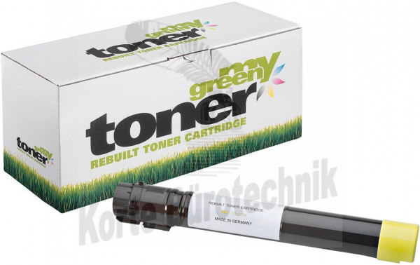 my green toner Toner-Kit gelb HC (141072) ersetzt 61NNH
