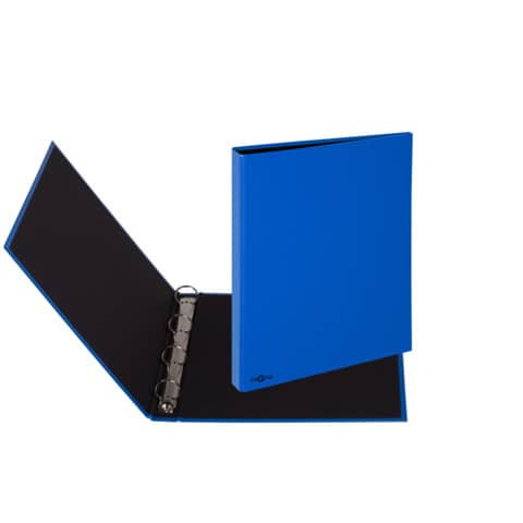 Ringbuch A4 Pappe blau PAGNA 2060506 4 Ringe