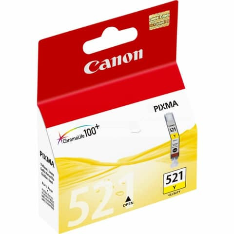 Inkjetpatrone CLI-521 yellow CANON 2936B001 9ml