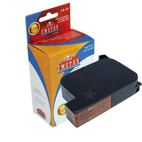 Inkjetpatrone H9 schwarz EMSTAR H9 C6615DE
