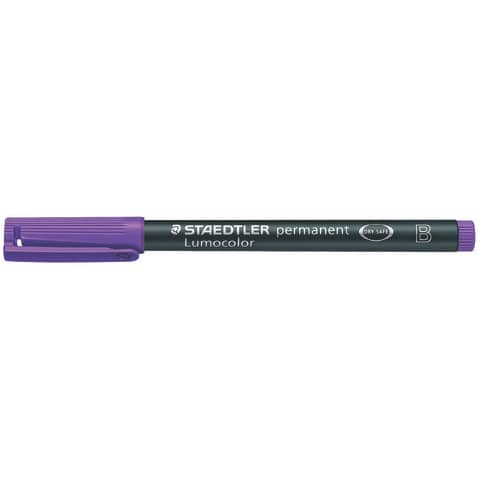 Folienstift Lumocolor B violett STAEDTLER 314-6 permanent