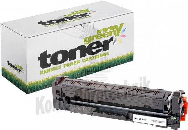 my green toner Toner-Kartusche schwarz HC (134760) ersetzt 201X, 045H