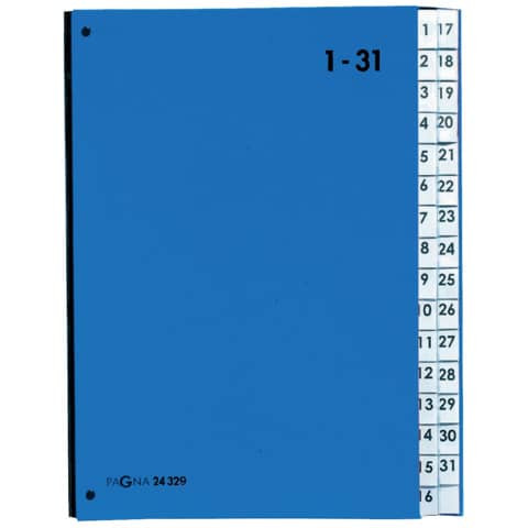 PAGNA Pultordner 1-31 blau Color 32 teilig