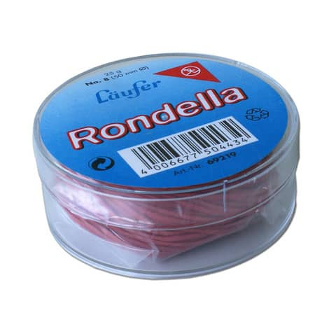 Gummiringe 50mm 25g rot LÄUFER 69219 500843 50443